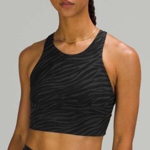 Lululemon Wunder Train Longline Bra - Le Tigre, Size 8